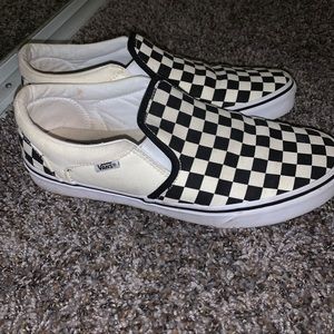 Checkered vans